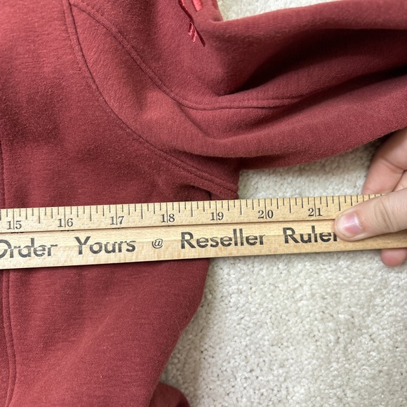 Kuhl Spekter Full Zip Jacket Women's Size Medium Red Outdoor Hiking Sweatshirt - Picture 6 of 13